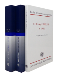 Celan-Jahrbuch. Bände 6 (1995) - 8 (2001/02)