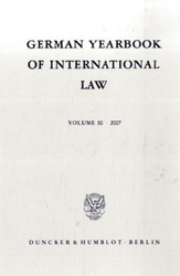 German Yearbook of International Law. Vol. 50 (2007)