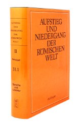 Aufstieg und Niedergang der römischen Welt (ANRW) /Rise and Decline of the Roman World. Part 2/Vol. 31/1