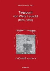Tagebuch von Wetti Teuschl (1870-1885)
