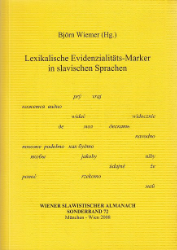 Lexikalische Evidenzialitäts-Marker in slavischen Sprachen