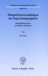 Ehegattenzuwendungen im Zugewinnausgleich