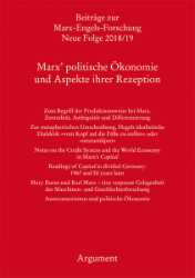 Marx' politische Ökonomie und Aspekte ihrer Rezeption