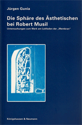 Die Sphäre des Ästhetischen bei Robert Musil