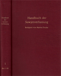 Handbuch der Sowjetverfassung