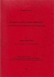 Documents de dialectologie armoricaine