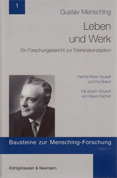 Gustav Mensching - Leben und Werk - Yousefi, Hamid Reza/Ina Braun
