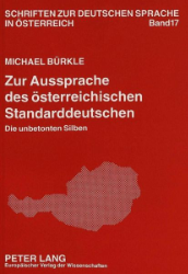 Zur Aussprache des österreichischen Standarddeutschen