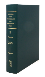 Aufstieg und Niedergang der römischen Welt (ANRW) /Rise and Decline of the Roman World. Part 2/Vol. 25/5