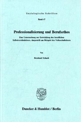 Professionalisierung und Berufsethos