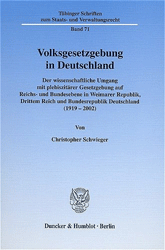 Volksgesetzgebung in Deutschland
