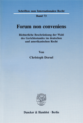 Forum non conveniens