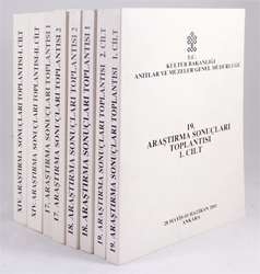 Arastirma Sonuçlari Toplantisi XIV, 17, 18, 19. Eight volumes