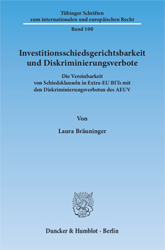 Investitionsschiedsgerichtsbarkeit und Diskriminierungsverbote