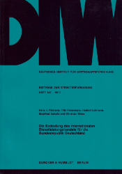 Die Bedeutung des internationalen Dienstleistungshandels für die Bundesrepublik Deutschland