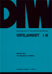 Buchcover Special Issue: The Regulation of Utilities