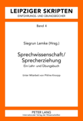 Sprechwissenschaft/Sprecherziehung