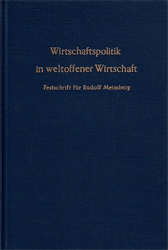 Wirtschaftspolitik in weltoffener Wirtschaft