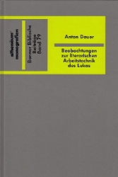 Beobachtungen zur literarischen Arbeitstechnik des Lukas