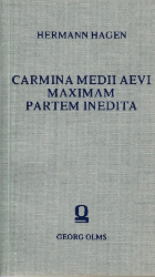 Carmina medii aevi maximam partem inedita