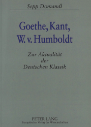 Goethe, Kant, W. v. Humboldt