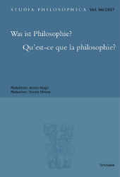 Was ist Philosophie?/Qu'est-ce que la philosophie?