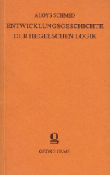 Entwicklungsgeschichte der Hegel'schen Logik