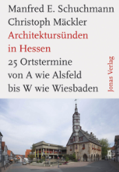 Buchcover Architektursünden in Hessen