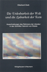 Die Unlesbarkeit der Welt und die Lesbarkeit der Texte