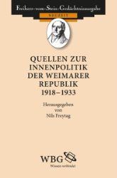 Quellen zur Innenpolitik der Weimarer Republik 1918 - 1933
