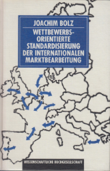 Buchcover Wettbewerbsorientierte Standardisierung der internationalen Marktbearbeitung