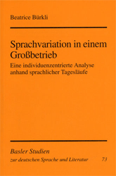 Sprachvariation in einem Großbetrieb