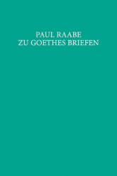 Zu Goethes Briefen