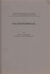 Sachsenspiegel. Band 4