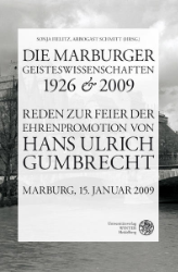 Buchcover Die Marburger Geisteswissenschaften 1926 & 2009