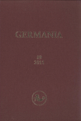 Germania. Band 89, 2011