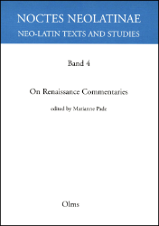On Renaissance Commentaries