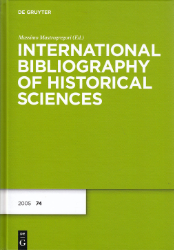 Buchcover International Bibliography of Historical Sciences 2005