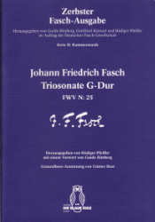 Triosonate G-Dur, FWV N: 25