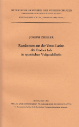 Randnoten aus der Vetus Latina des Buches Iob in spanischen Vulgatabibeln