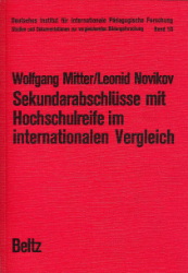 Sekundarabschlüsse mit Hochschulreife im internationalen Vergleich