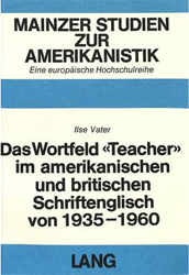 Das Wortfeld »Teacher«