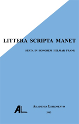 Littera scripta manet