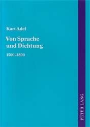 Von Sprache und Dichtung. 1500-1800