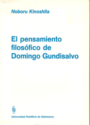 El pensamiento filosófico de Domingo Gundisalvo