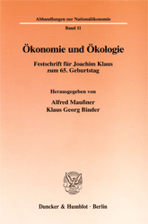 Ökonomie und Ökologie