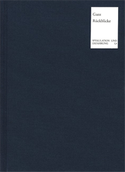 Buchcover Rückblicke auf Personen und Zustände
