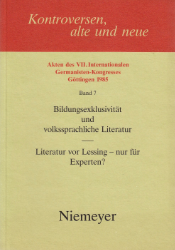 Kontroversen, alte und neue. Band 7