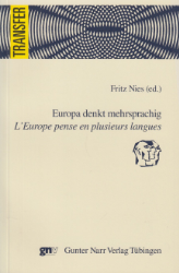 Buchcover Europa denkt mehrsprachig - L'Europe pense en plusieurs langues