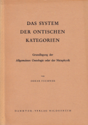 Das System der ontischen Kategorien